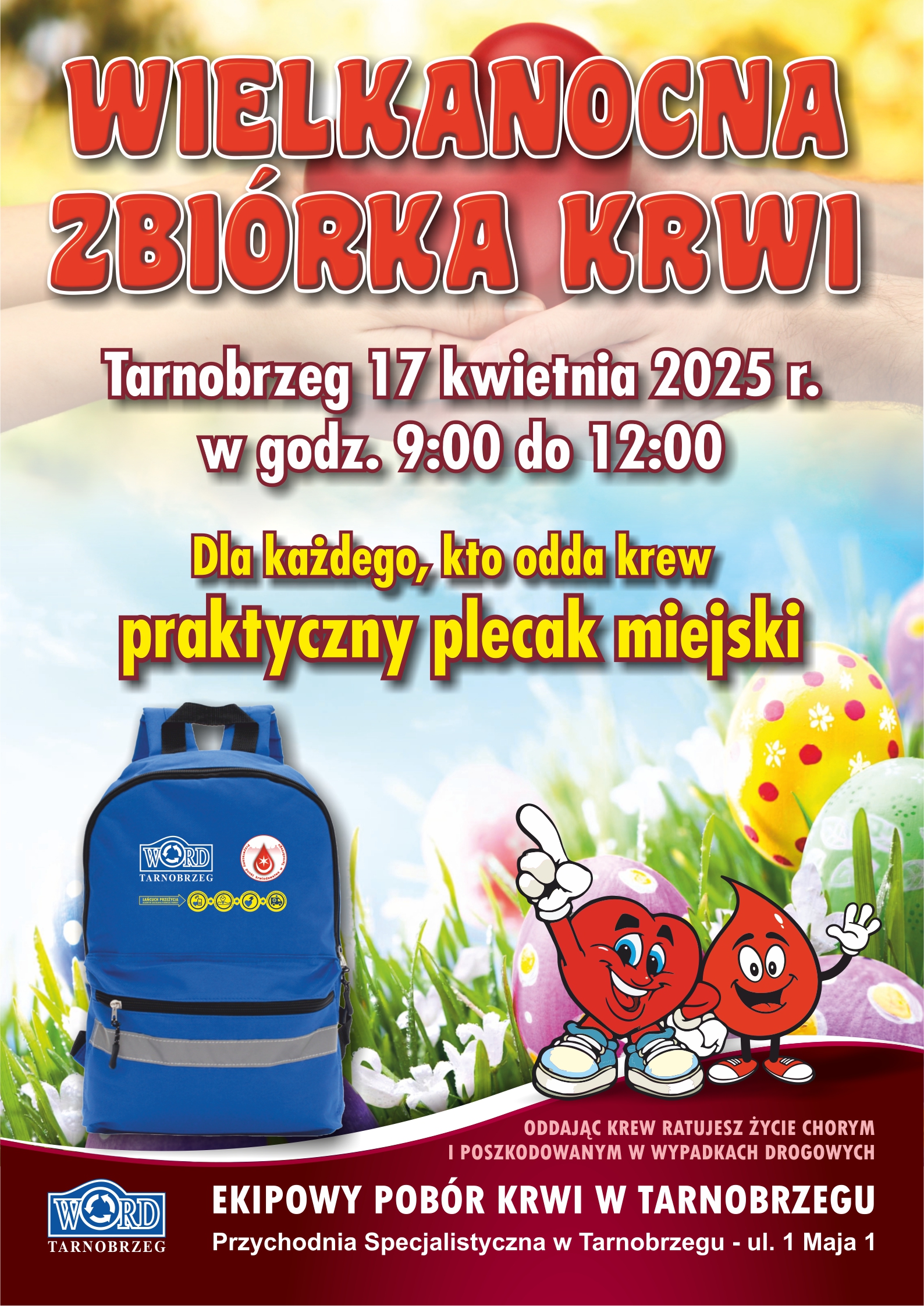 Wielkanocna Zbiórka Krwi w Tarnobrzegu